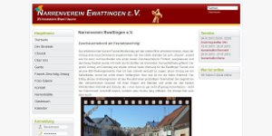 Bild der Webseite Narrenverein Ewattingen